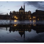 Praça de São Pedro no início da noite - ANSA 