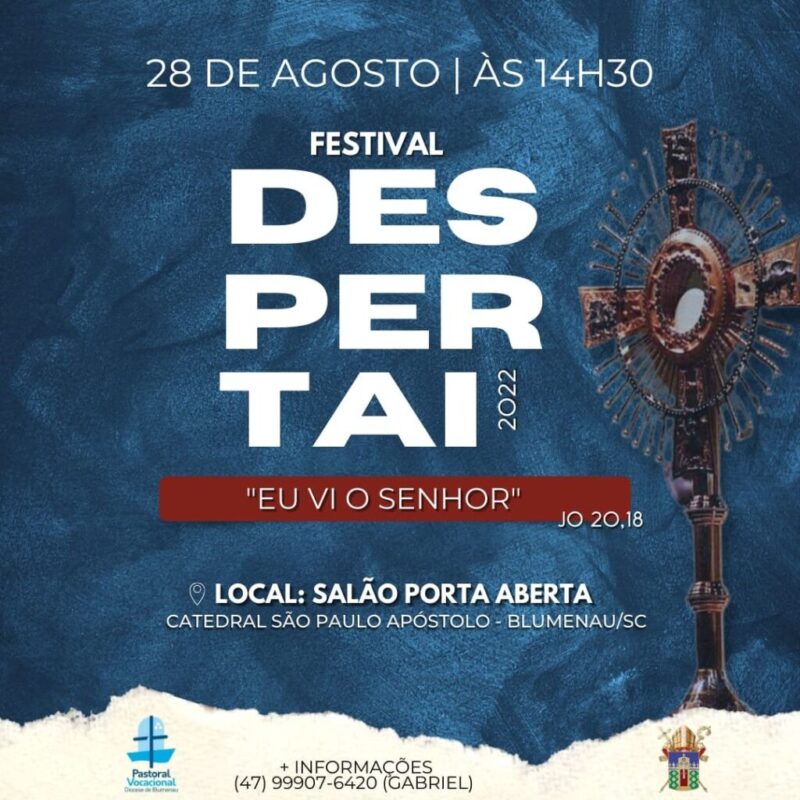 Crédito: Diocese de Blumenau