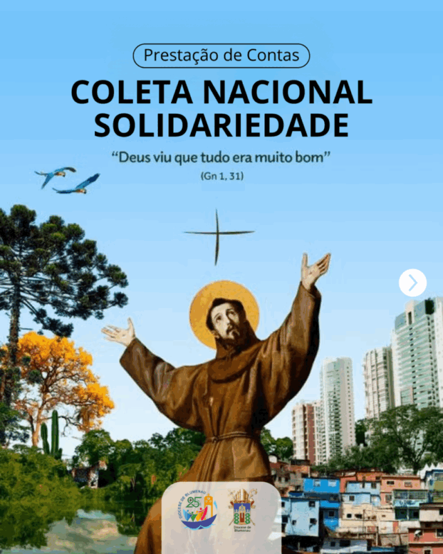Prestação de contas da Coleta Nacional da Solidariedade 2025