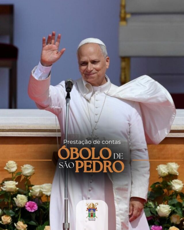 Prestação de contas Óbolo de São Pedro 2025