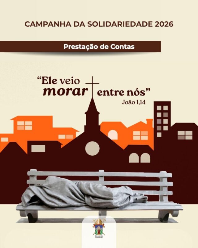 Campanha da Solidariedade 2026: Prestação de Contas.