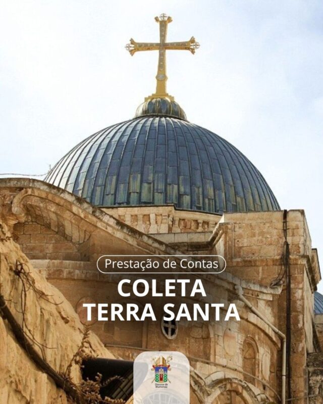 Prestação de Contas: Coleta para a Terra Santa 2026.